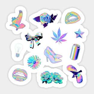 Holographic Assortment Sticker